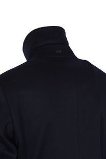 Boss Black Hyde Coat Dark Blue Boss Black