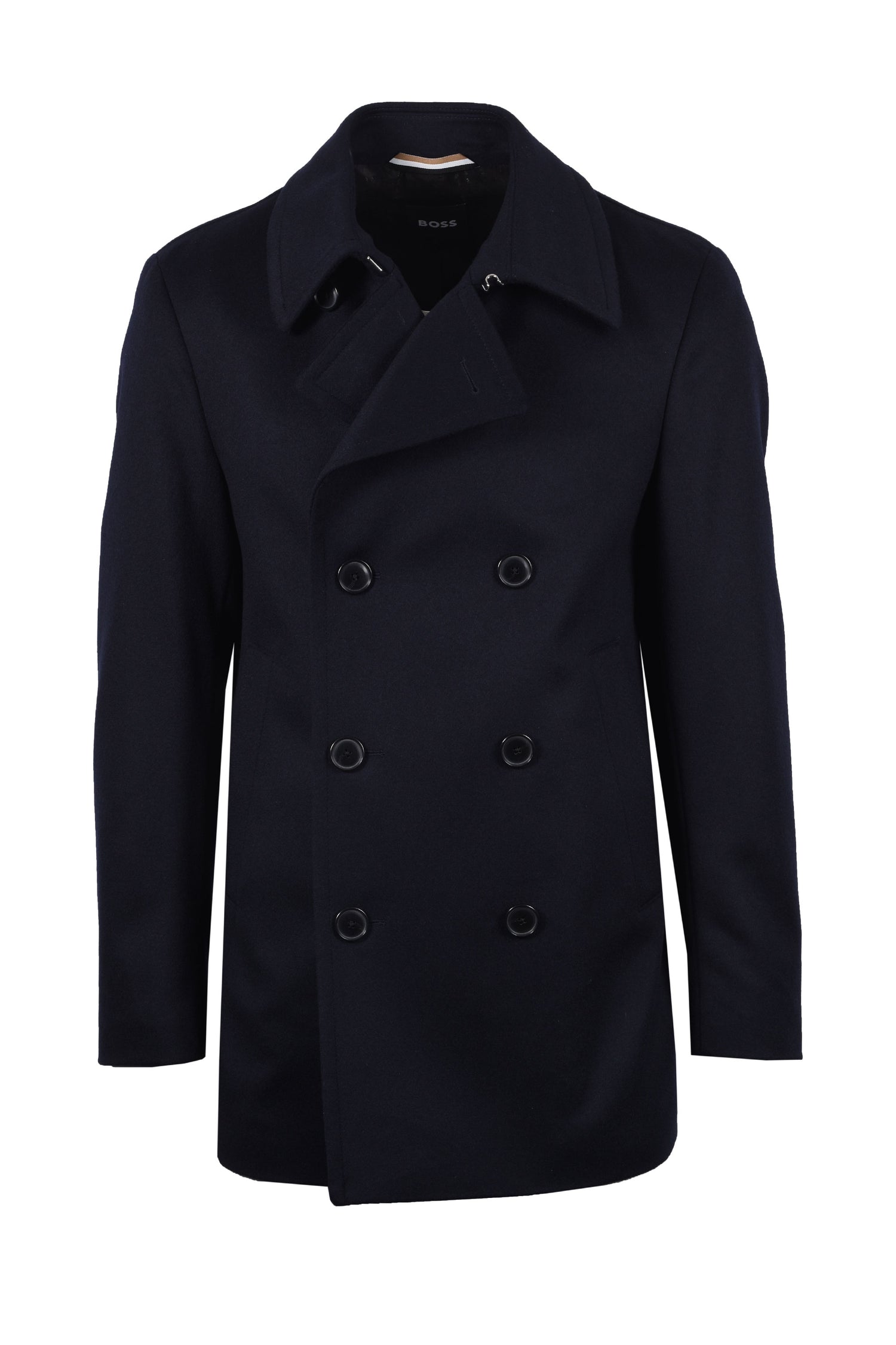 Boss Black Hyde Coat Dark Blue Boss Black