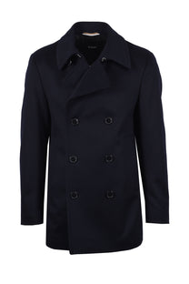 Boss Black Hyde Coat Dark Blue Boss Black