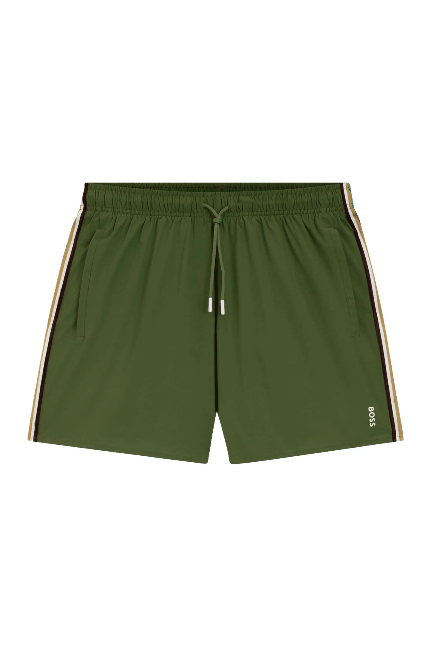 Boss Black ICONIC SWIM SHORTS OPEN GREEN Boss Black