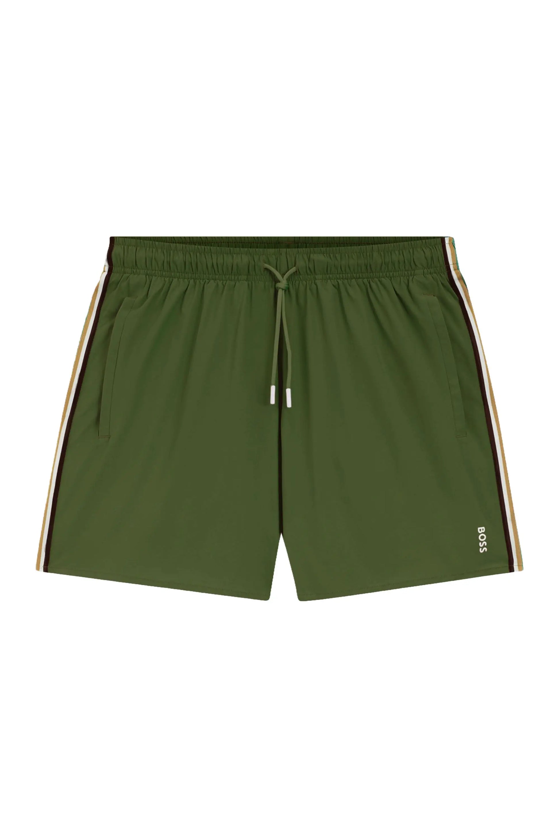 Boss Black ICONIC SWIM SHORTS OPEN GREEN Boss Black