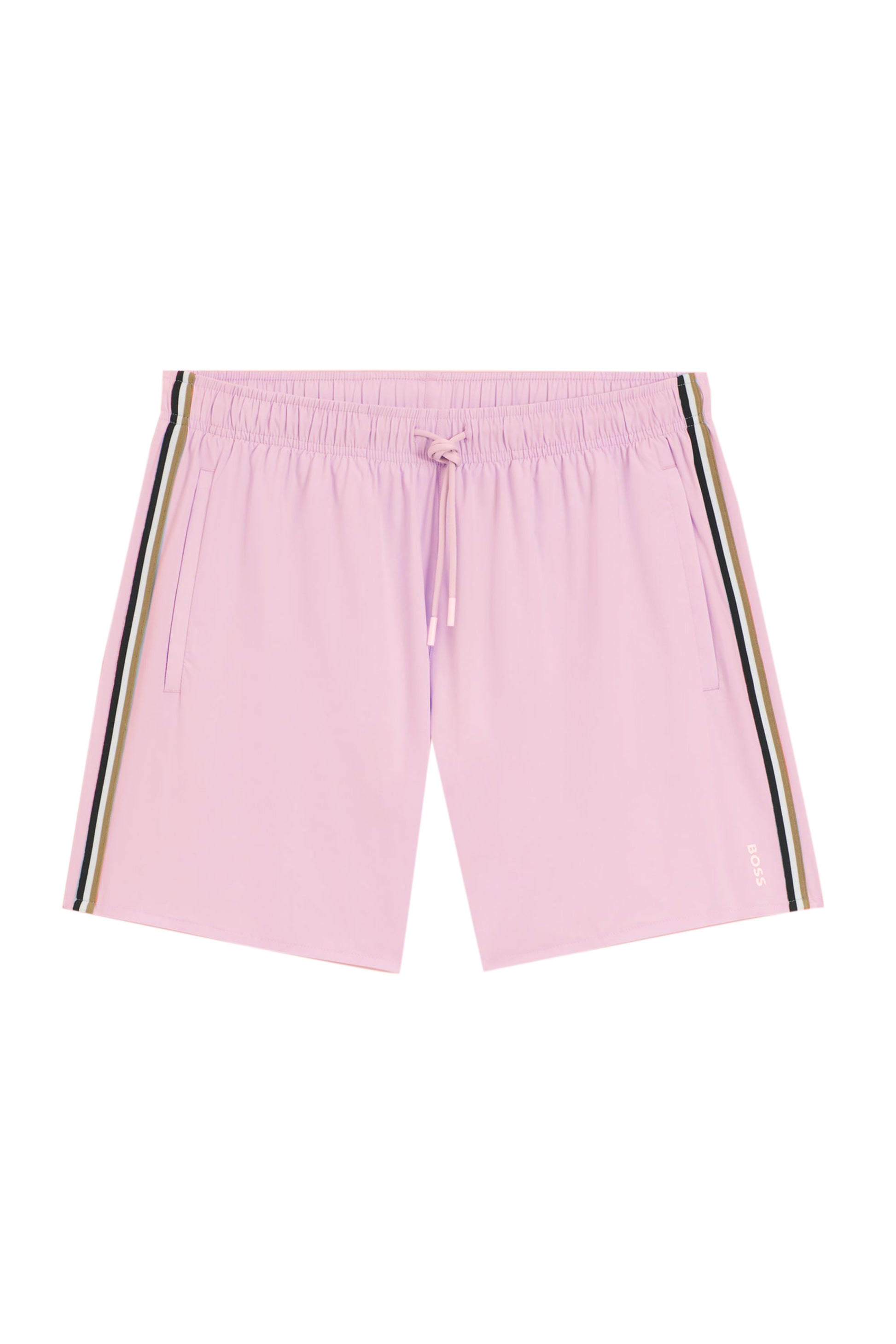 Boss Black ICONIC SWIM SHORTS PINK Boss Black Michael Stewart Menswear