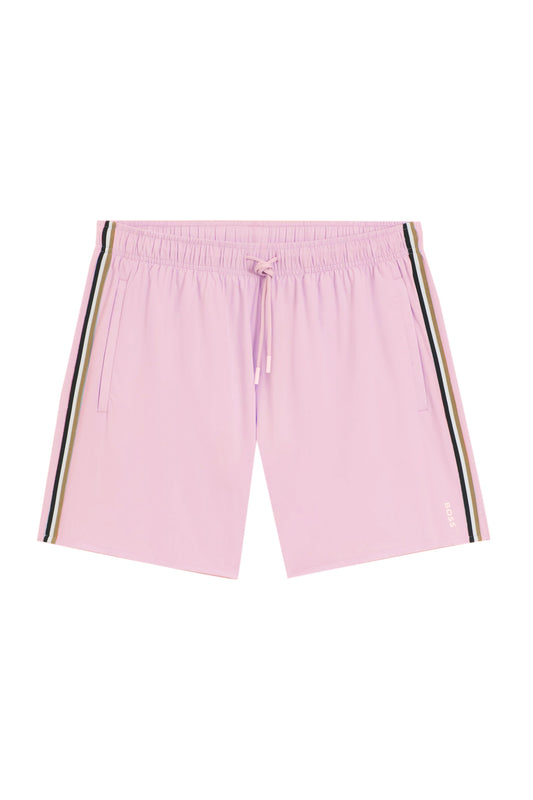 Boss Black ICONIC SWIM SHORTS PINK Boss Black Michael Stewart Menswear