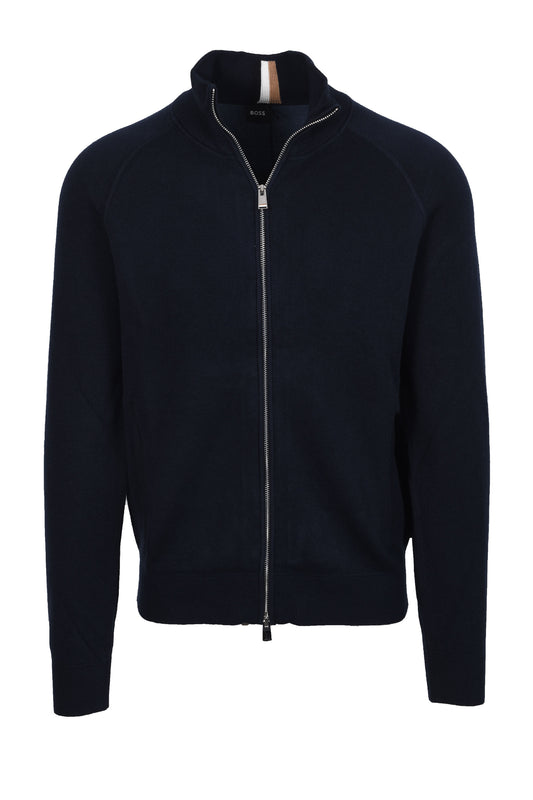 Boss Black IDINO CARDIGAN DARK BLUE