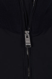 Boss Black Ibaio Mix-Media Jacket Dark Blue Boss Black