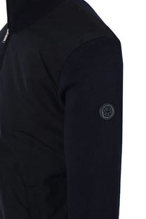 Boss Black Ibaio Mix-Media Jacket Dark Blue Boss Black
