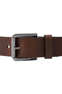 Boss Black JORRIS BELT DARK BROWN Boss Black