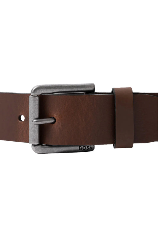 Boss Black JORRIS BELT DARK BROWN Boss Black