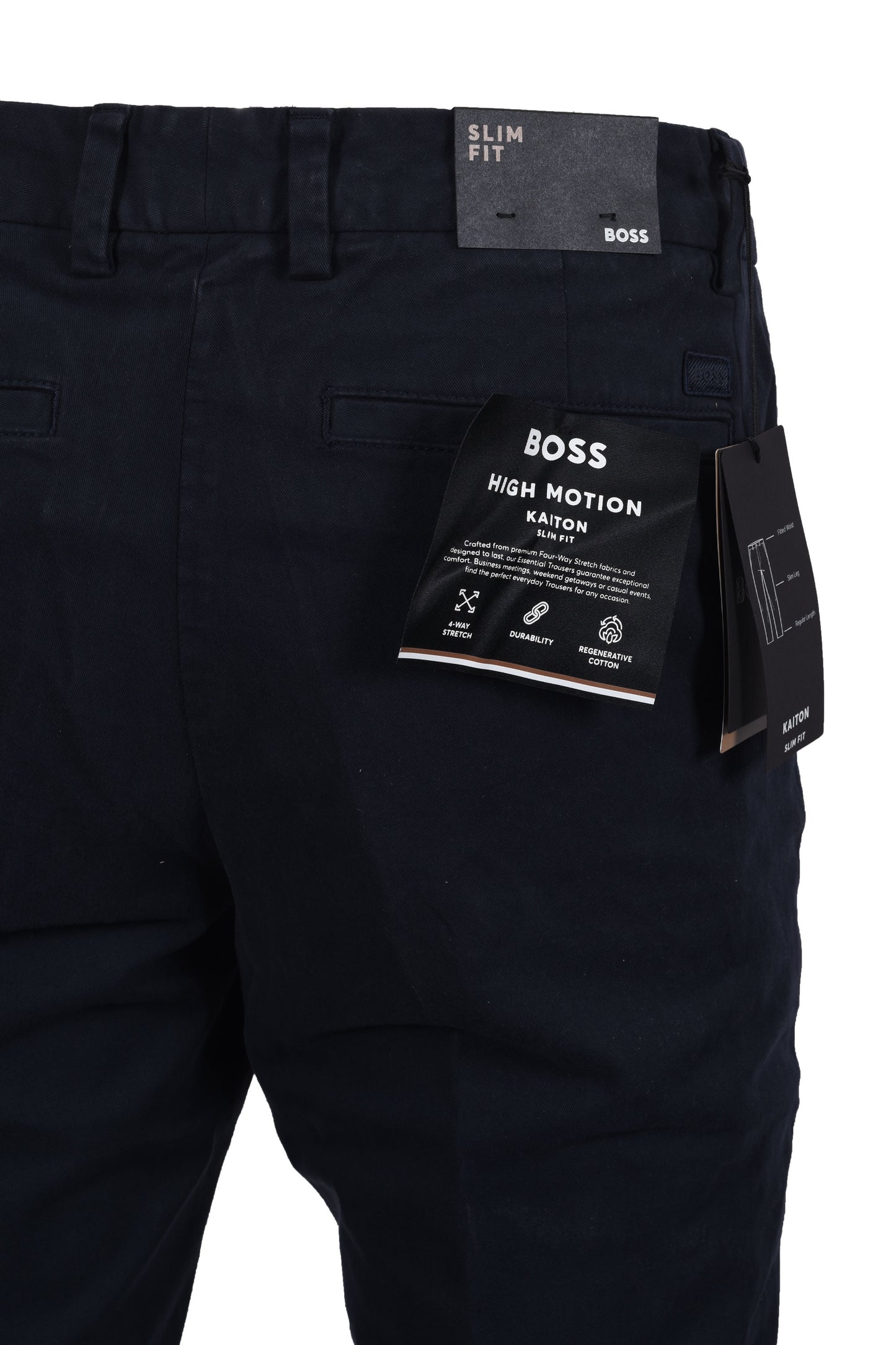 Boss Black Kaiton Trousers Dark Blue
