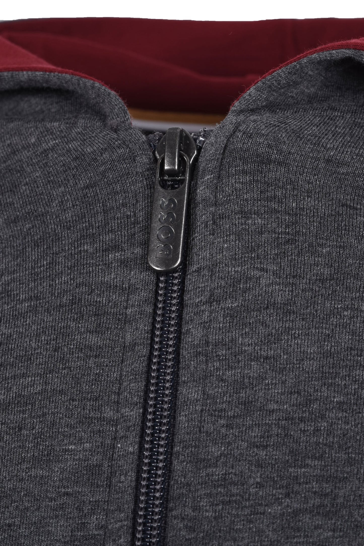 Boss Black Mix & Match Lounge-wear Full Zip Charcoal