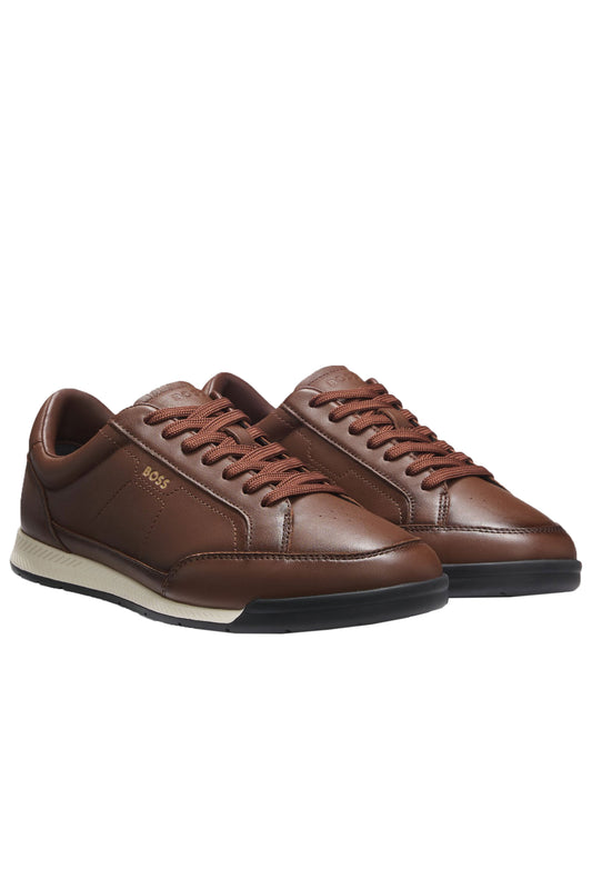Boss Black Nitan Trainer Medium Brown