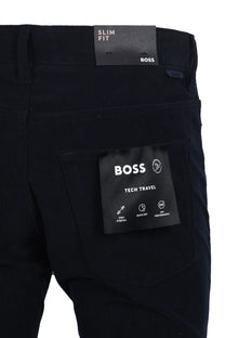 Boss Black Delaware Corduroy Trouser Dark Blue Boss Black