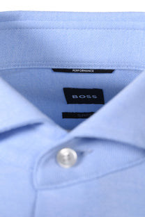 BOSS BLACK P HANK SHIRT LIGHT PASTEL BLUE Boss Black