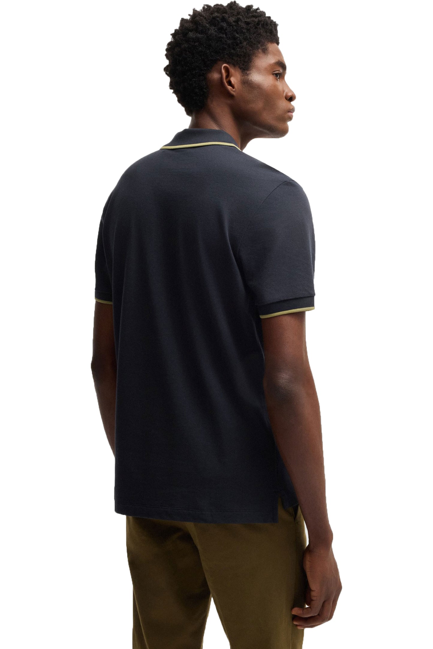 Boss Black Parlay 190 Polo Shirt Navy