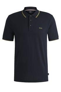 Boss Black Parlay 190 Polo Shirt Navy Boss Black