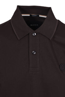 Boss Black Parris Polo Dark Brown Boss Black