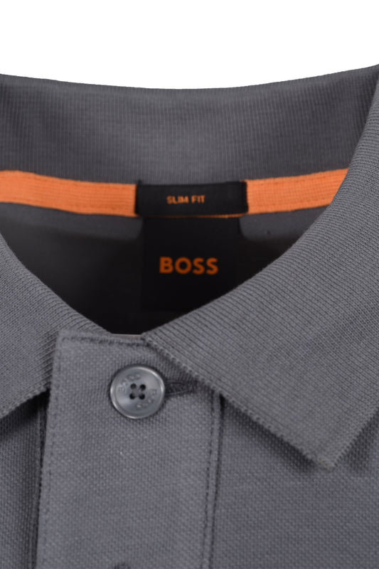Boss Black Passenger Polo Open Grey