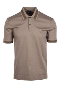 Boss Black Phillipson Polo Open Brown Boss Black