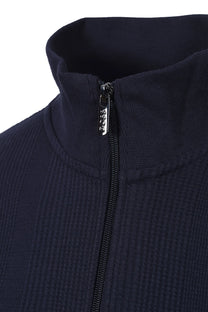 Boss Black STRUCTURE HALF ZIP DARK BLUE Boss Black