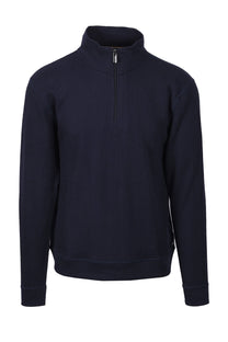 Boss Black STRUCTURE HALF ZIP DARK BLUE Boss Black