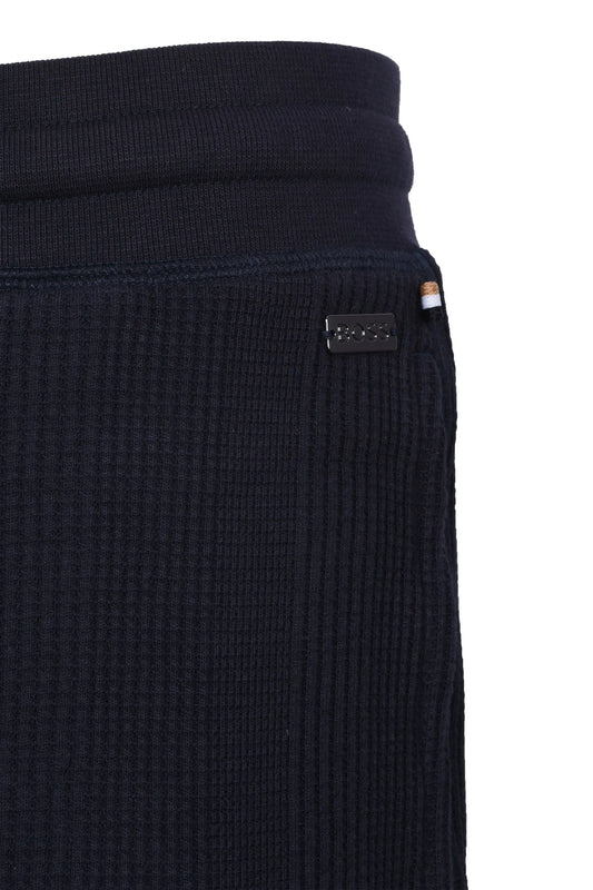 Boss Black STRUCTURE PANTS DARK BLUE Boss Black