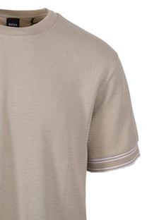 Boss Black TIGERMAN T-SHIRT OPEN BEIGE Boss Black
