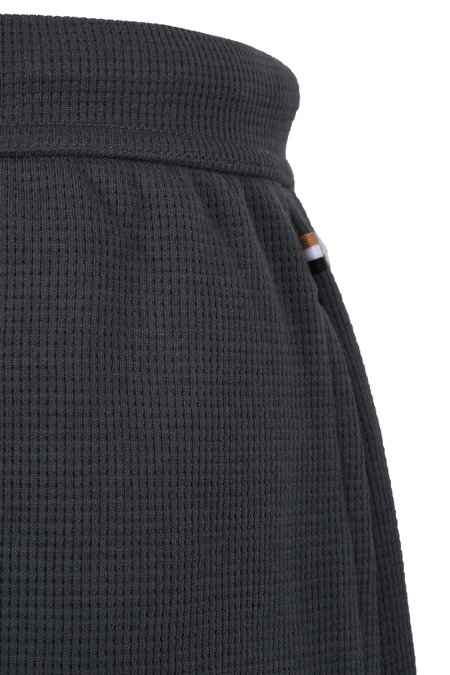 Boss Black WAFFLE SHORTS OPEN GREEN