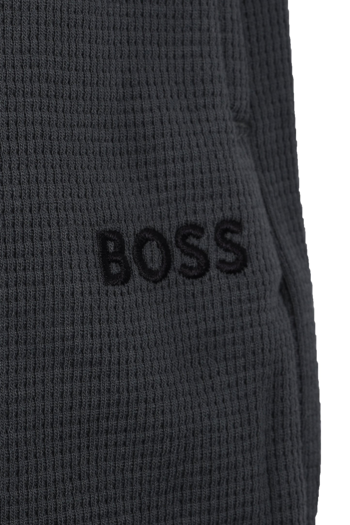 Boss Black WAFFLE SHORTS OPEN GREEN