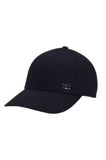 Boss Black Zed-Stripe Baseball Cap Dark Blue Boss Black