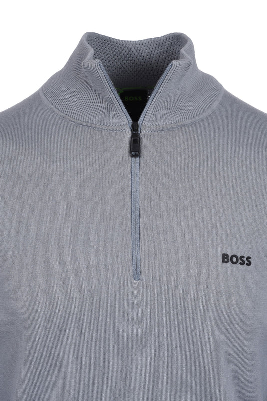 Boss Green Ever-X Half Zip Dark Grey