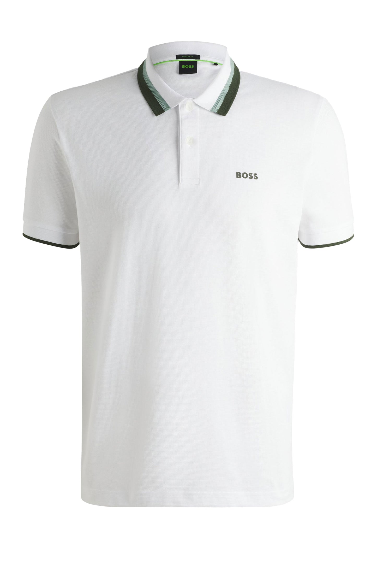 Boss Green Paddy AP Heritage Polo White