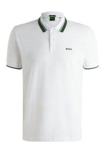 Boss Green Paddy AP Heritage Polo White Boss Green