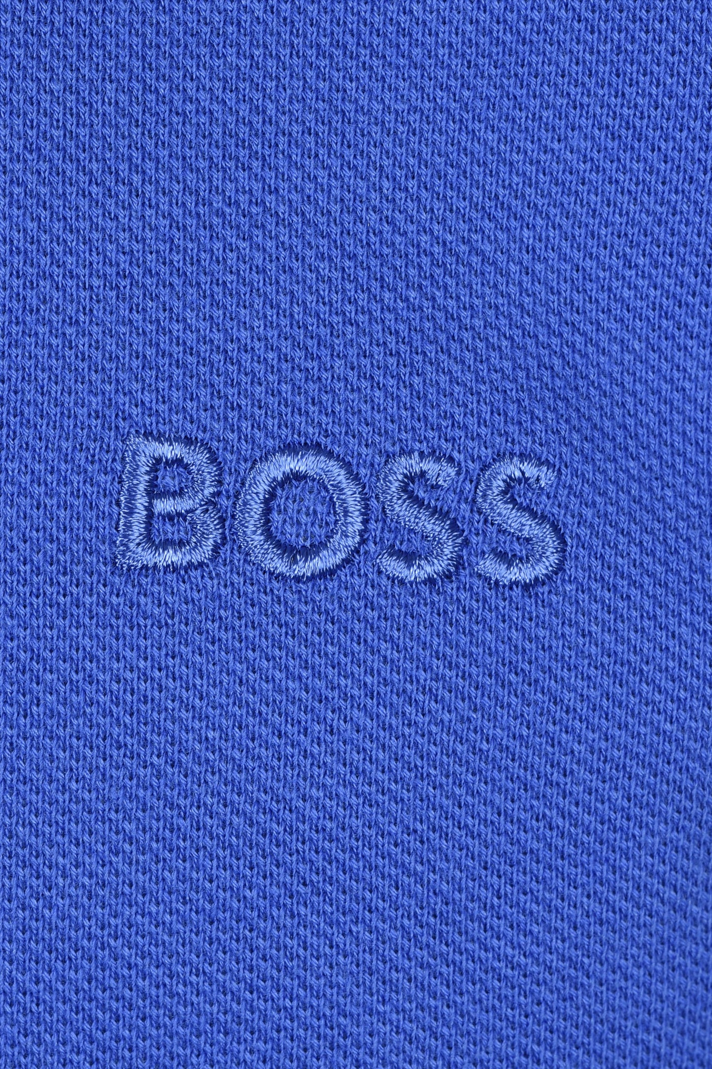 Boss Green Paddy Polo Shirt Medium Blue