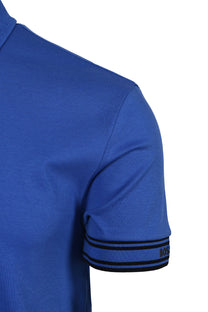 Boss Green Polo Zone Medium Blue Boss Green