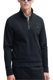Boss Green Sweat Tl Half Zip Sweatshirt Dark Blue Boss Green