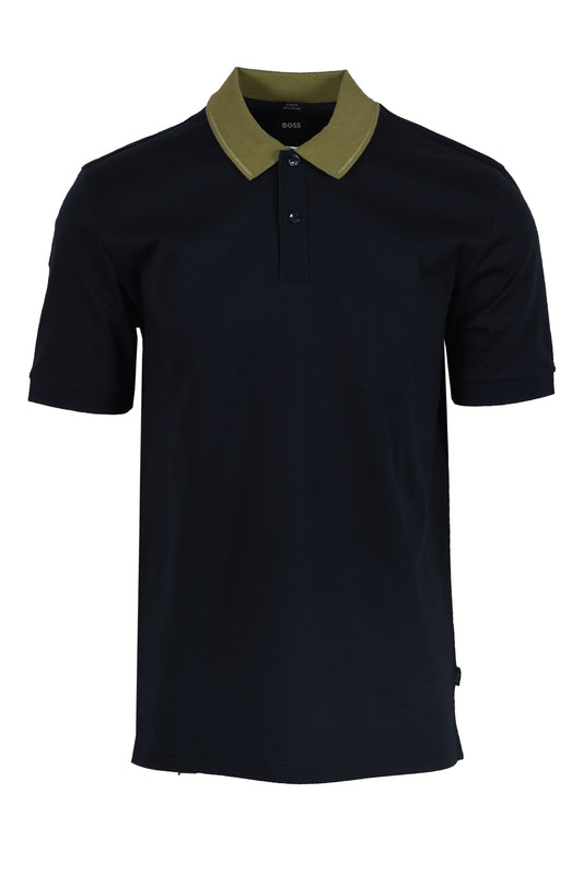 Polo Boss H-phillipson 199 bleu foncé