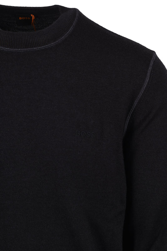 Boss Orange Astefo Knitwear Black