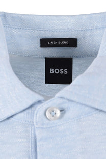Boss Black H PRESS POLO LIGHT PASTEL BLUE Boss Black