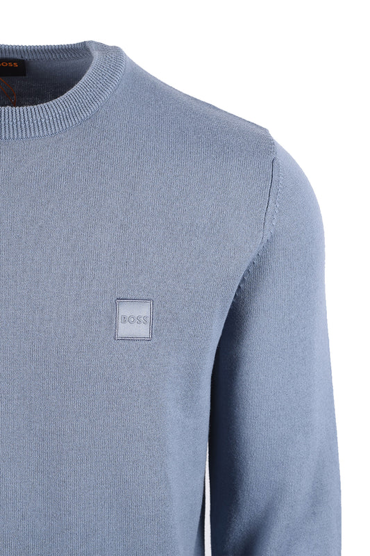 Boss Orange BOSS KANOVANO SWEATSHIRT MEDIUM BLUE