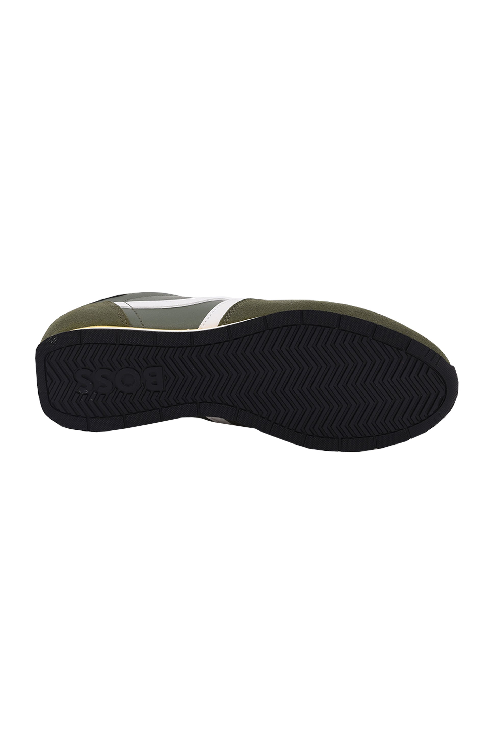 Boss Orange BOSS LEVON RUNN TRAINER DARK GREEN Boss Orange Michael Stewart Menswear  Trainers