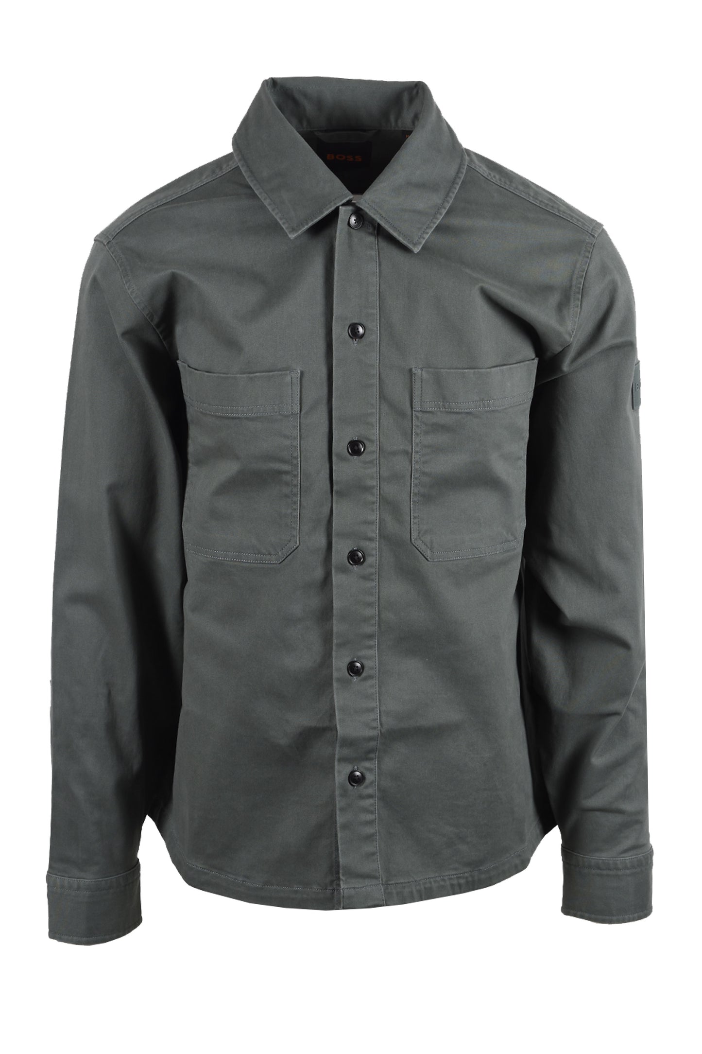 Boss Orange BOSS LOCKY 4 OVERSHIRT OPEN GREEN Boss Orange Michael Stewart Menswear  Shirts