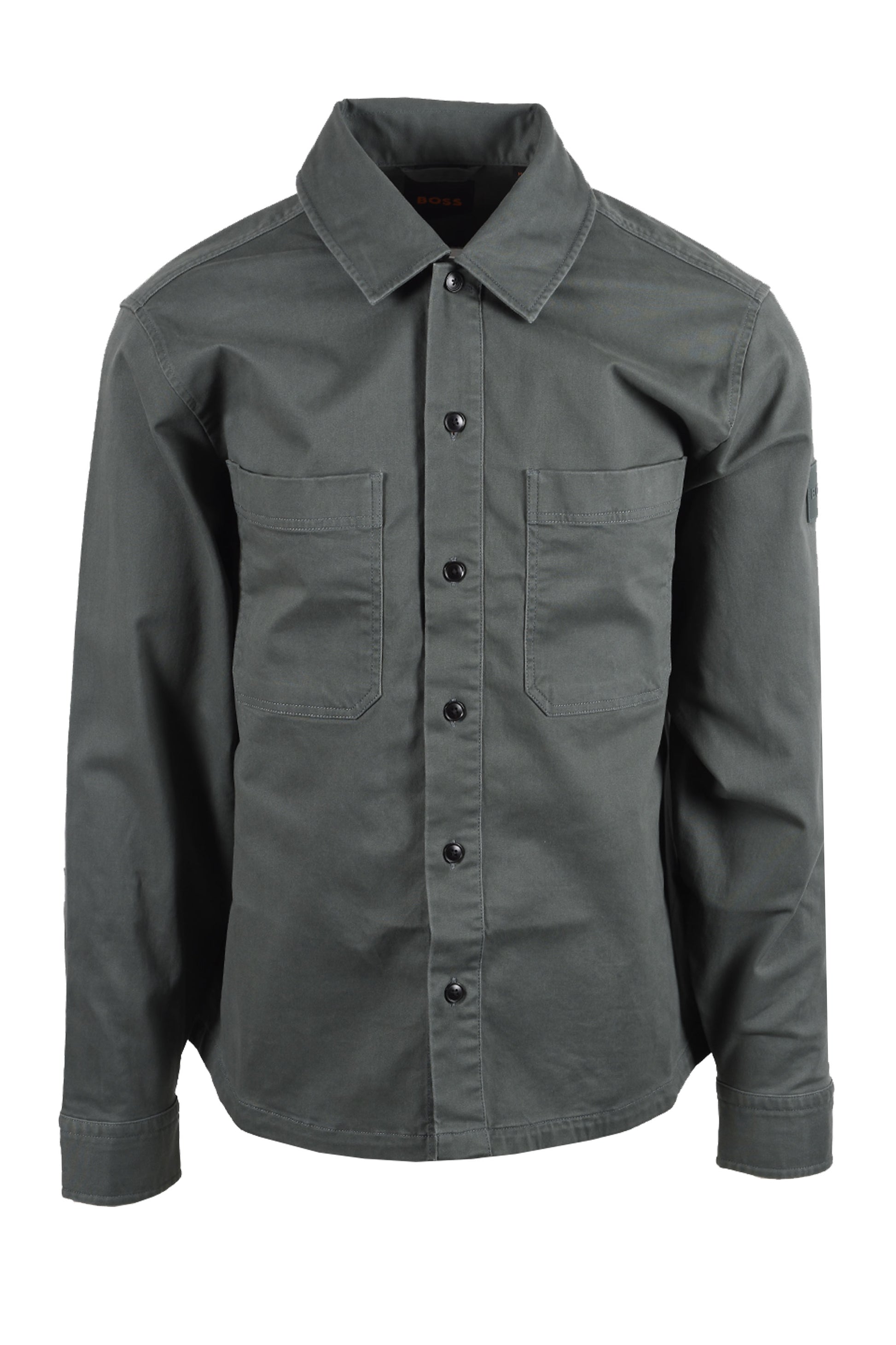 Boss Orange BOSS LOCKY 4 OVERSHIRT OPEN GREEN Boss Orange Michael Stewart Menswear  Shirts
