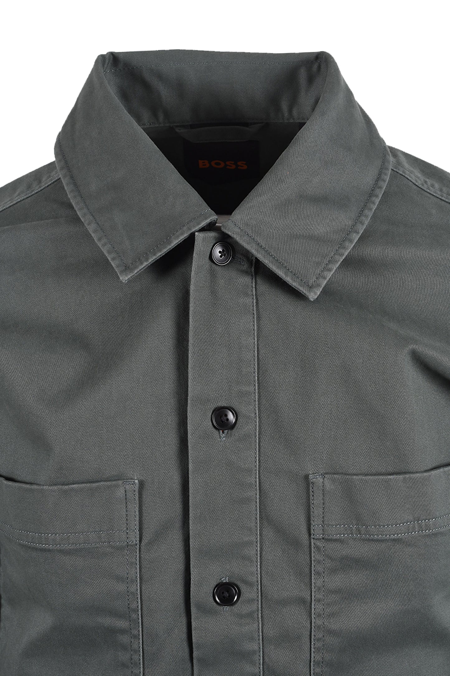 Boss Orange BOSS LOCKY 4 OVERSHIRT OPEN GREEN Boss Orange Michael Stewart Menswear  Shirts