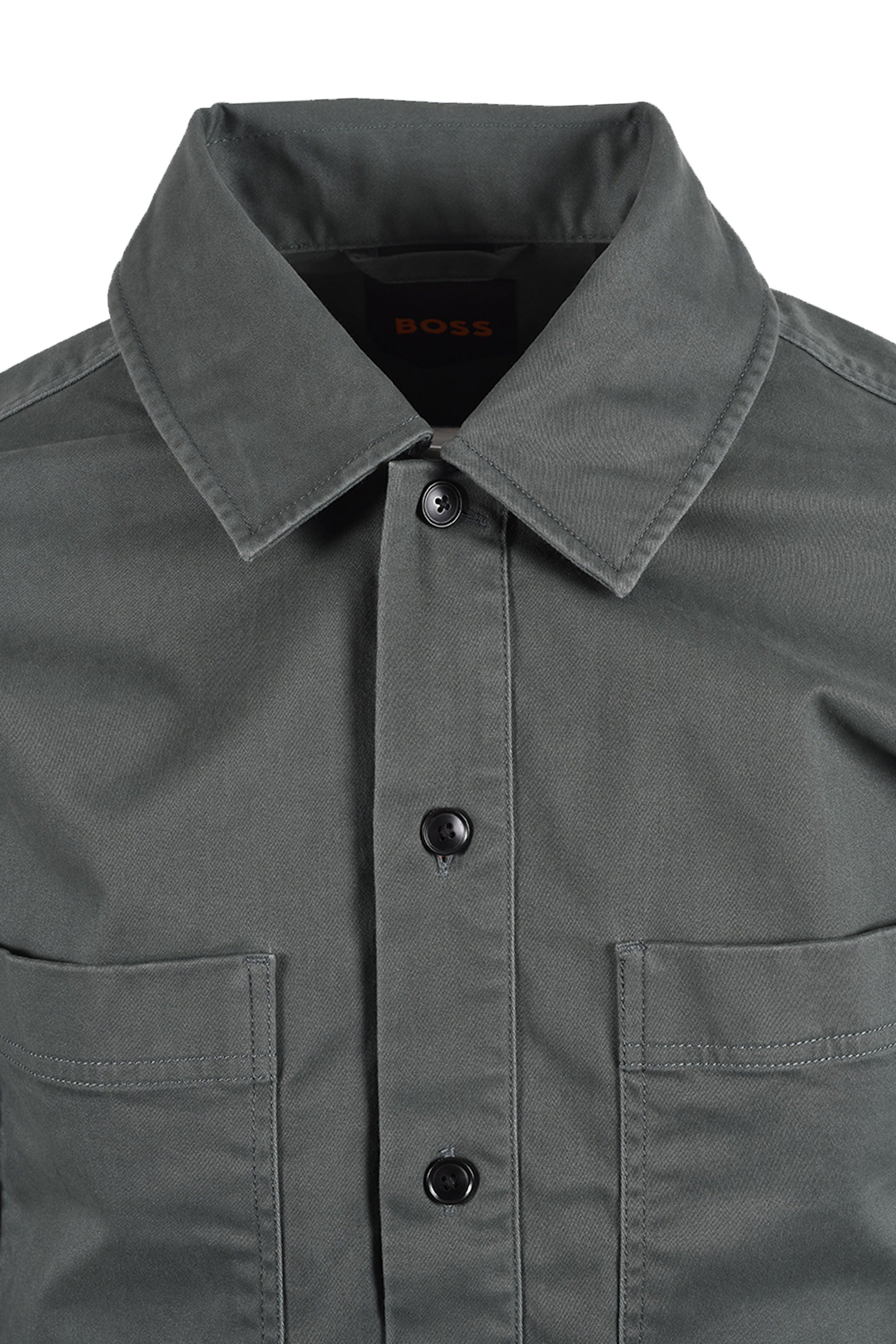 Boss Orange BOSS LOCKY 4 OVERSHIRT OPEN GREEN Boss Orange Michael Stewart Menswear  Shirts