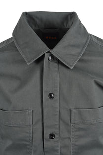Boss Orange BOSS LOCKY 4 OVERSHIRT OPEN GREEN Boss Orange Michael Stewart Menswear  Shirts