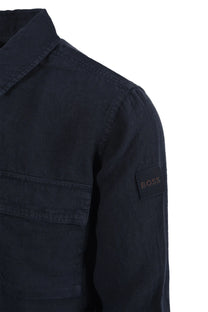 Boss Orange BOSS LOCKY SHIRT DARK BLUE Boss Orange