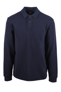 Boss Orange BOSS PETEMPESTOLONG POLO DARK BLUE