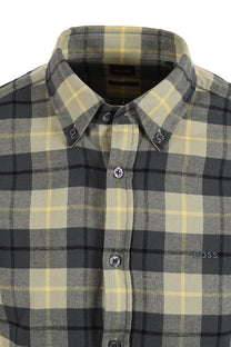 Boss Orange BOSS RICKERT SHIRT OPEN GREEN Boss Orange Michael Stewart Menswear  Shirts