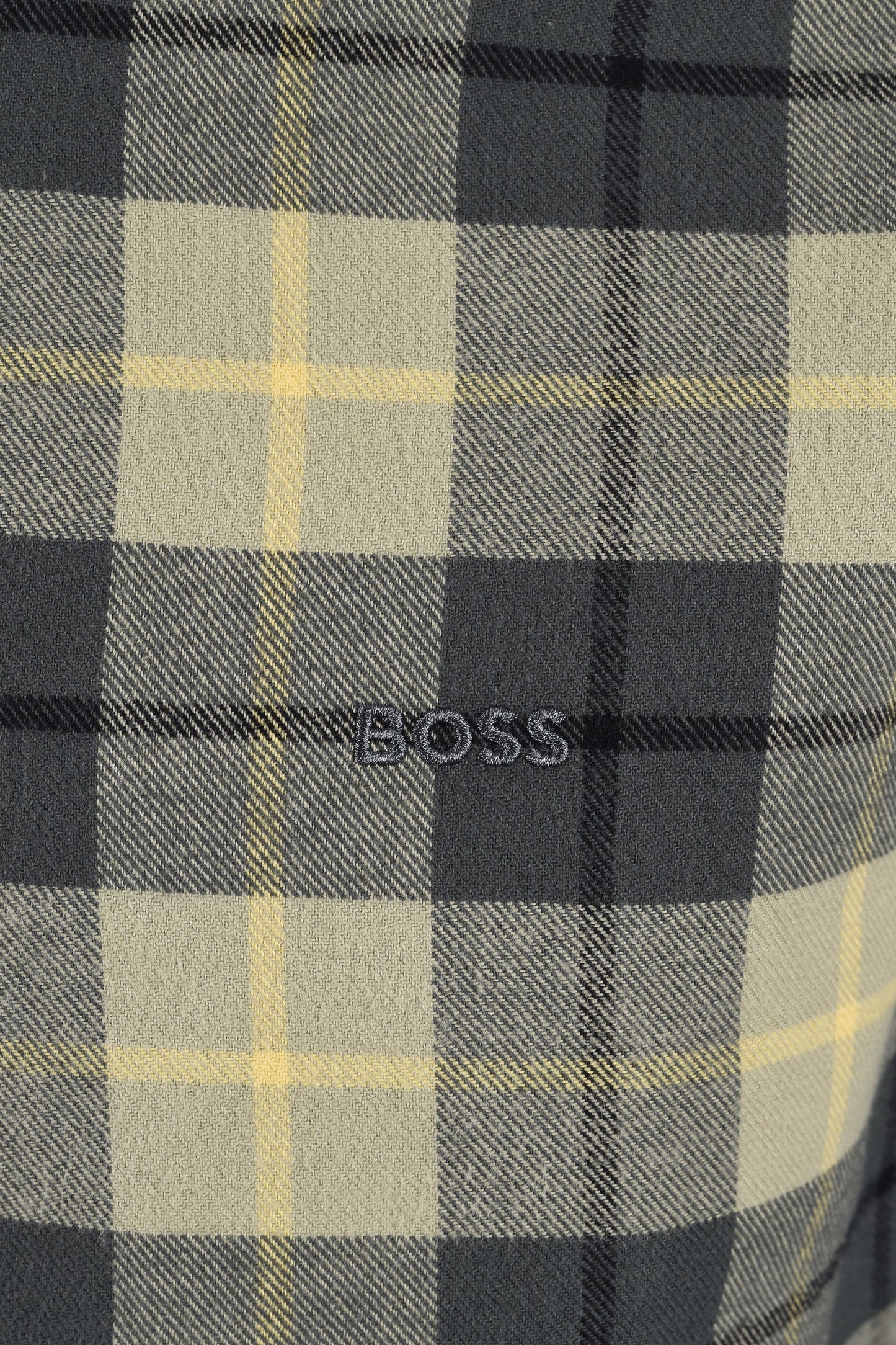 Boss Orange BOSS RICKERT SHIRT OPEN GREEN Boss Orange Michael Stewart Menswear  Shirts