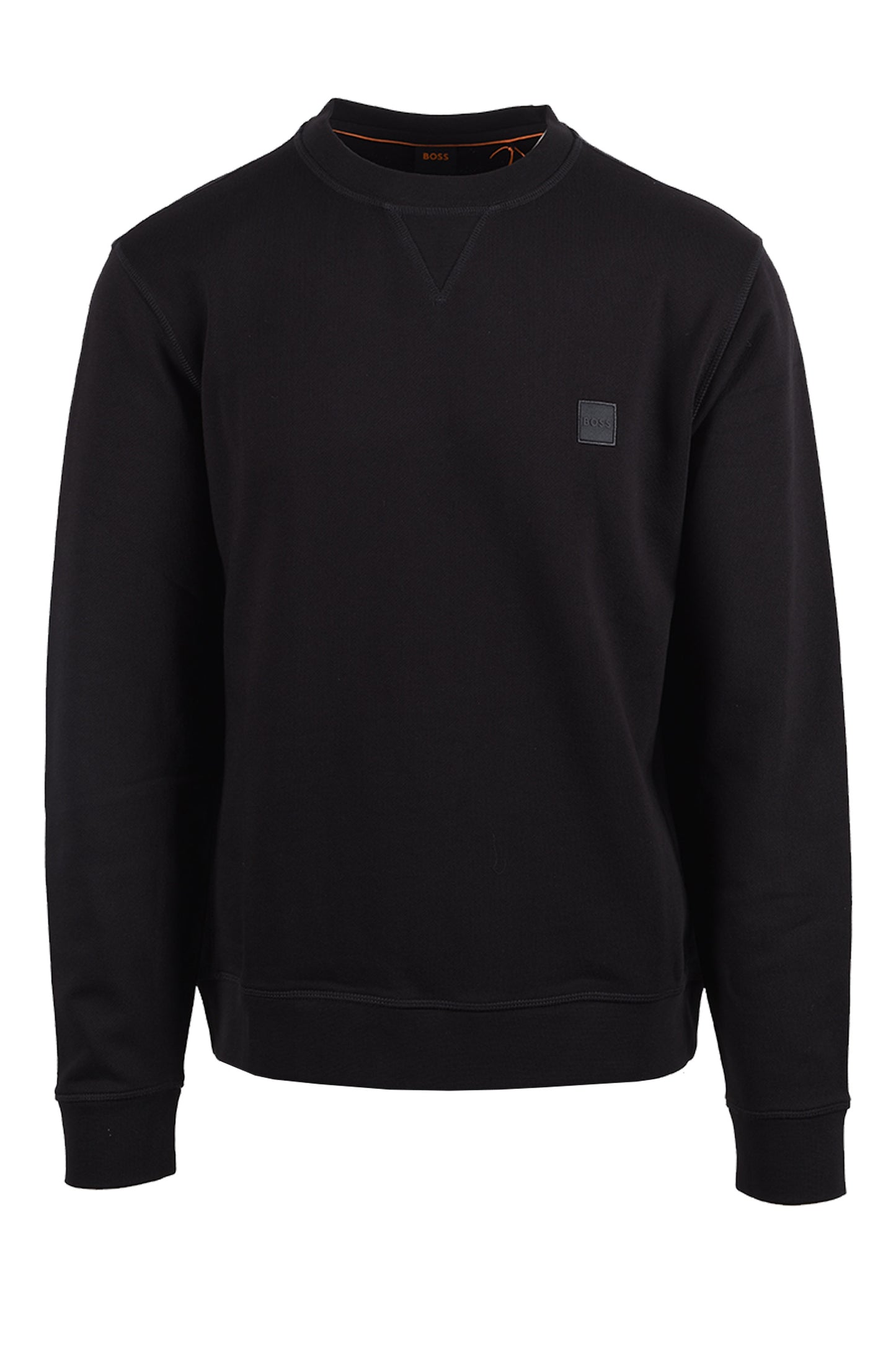 Boss Orange BOSS WESTART SWEATSHIRT BLACK Boss Orange Michael Stewart Menswear  Sweatshirts & Hoodies